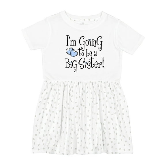 Inktastic Heart New Big Sister Girls Toddler Dress