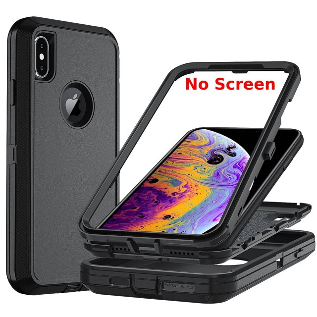 Funda para iPhone Xs Max Ylzhe Militar a Prueba de Caídas