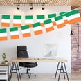 thumbnail image 2 of G128-8.2" x 5.5" Ireland Irish Bunting Banner Flag, 33 ft Full String Printed 150D Polyester, 2 of 7