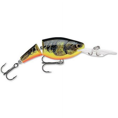 Rapala Jointed Shad Rap 04 Fishing Lure 1.5 3/16oz Fire Crawdad