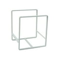 thumbnail image 1 of Estante para platos apilable Yuarrent organizador multifuncional de metal Blanco, 1 of 6
