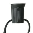 thumbnail image 2 of Northlight Commercial Grade C9 Christmas Light Socket Set - 25' Black Wire - 18 Gauge, 2 of 3