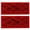 2x Red, variant on 3-1/8" Rectangular Stick On Reflector - Trailers, Trucks, 2x Amber