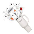 thumbnail image 1 of Vaso Tumbler Cirkul 1.2L con Asa de Acero Inoxidable Perlado, 1 of 9