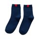 thumbnail image 1 of Sonducket 1 par de calcetines de algodón de tubo medio para mujer, cómodos, suaves, reutilizables, informales, para deportes escolares, calcetería de Accesorios de calzado Azul oscuro Sonducket AP013407-01, 1 of 6