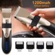 thumbnail image 4 of Clippers de cabello eléctrico 0.8-2.0mm Hombre de barbero inalámbrico recargable LED Trimmers de cerámica Máquina de afeitar con límite Cepillos para el cabello Oro kenally CE001610-02B, 4 of 7