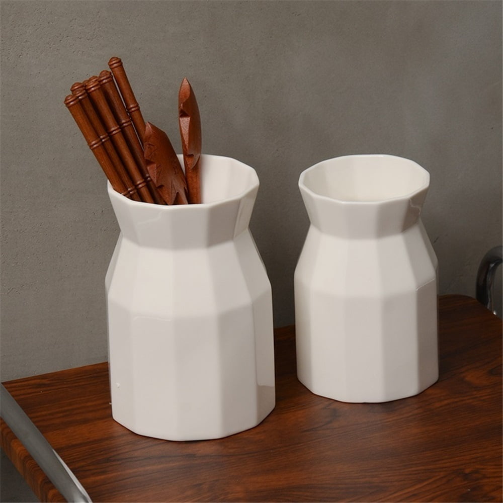 Kitchen Utensil Holder Ceramic for Countertop Utensil Crock Holder for Counter Storage
