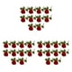 thumbnail image 5 of Ramo de Flores Artificiales 10 Piezas Rojo Advancent, 5 of 6