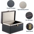 thumbnail image 4 of Caja De Seguridad Para Llave De Coche Sin Llave, Caja De Jaula Protección De Llave Sin Contacto La Caja Antirrobo Go Pu Sin Llave Bloquea La Señal Rfid Y NFC Del Llavero Fob, 4 of 5
