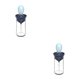 thumbnail image 2 of Wosthever Botella de aceite para barbacoa, 180ML, cocina, pastelería, cepillos de silicona, recargable, resistente al calor, dispensador de Azul 2Conjunto, 2 of 6
