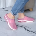 thumbnail image 4 of Oyedens Athletic Shoes With Hidden Wedge for Women Sport Slip on High Heels Mules Driving Sneakers, 4 of 7