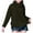 Army Green-Sweater, variant on Women's Turtleneck Fuzzy Fleece Sweater Long Sleeve Sherpa Warm Pullover Jumper Oversized Chunky Casual Sweaters
