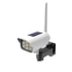 thumbnail image 2 of Luces solares para exteriores con sensor de movimiento, cámara de seguridad simulada con LED intermitente, para jardín y negocios., 2 of 9