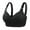 16#Black, variant on Padded T Shirt Bras for Women Push Up Comfort Underwire Brassiere Black 38