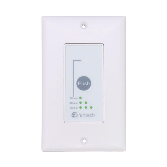 Fantech RTS5 Temporizador electrónico 20/40/60 Uso con Flex100H VHR70R VHR150R