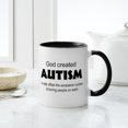 thumbnail image 4 of CafePress - Autism Offsets Boredom Mug - 11 oz Ceramic Mug - Novelty Coffee Tea Cup, 4 of 4