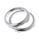 thumbnail image 5 of 2025 Latest Model Pair ABS Chrome Front Fog Light Lamp Cover Trim, 5 of 5