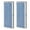 Replacement Filter of 2, variant on Membrane Solutions MS18 MS19 Replacement Air Filter, 3-Stage H13 True HEPA, Pack of 1