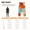 thumbnail image 2 of Pajama Pants Women, Fall Maple Leaves Sweatpants Soft Sleep Lounge Pants, Casual PJ Bottoms Pants with Pockets, 2 of 7