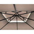 thumbnail image 4 of APEX GARDEN Replacement Canopy Top for Monterey 10' x 12' Gazebo #L-GZ288PST-4H / L-GZ288PST-4D, 4 of 6