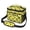 Ninja Cat Yellow, variant on Ninja Cat Yellow Pattern Insulated Lunch Box for Women Men, Medium Leakproof Cooler Bag with Adjustable Strap, 10"x6.7"x8"