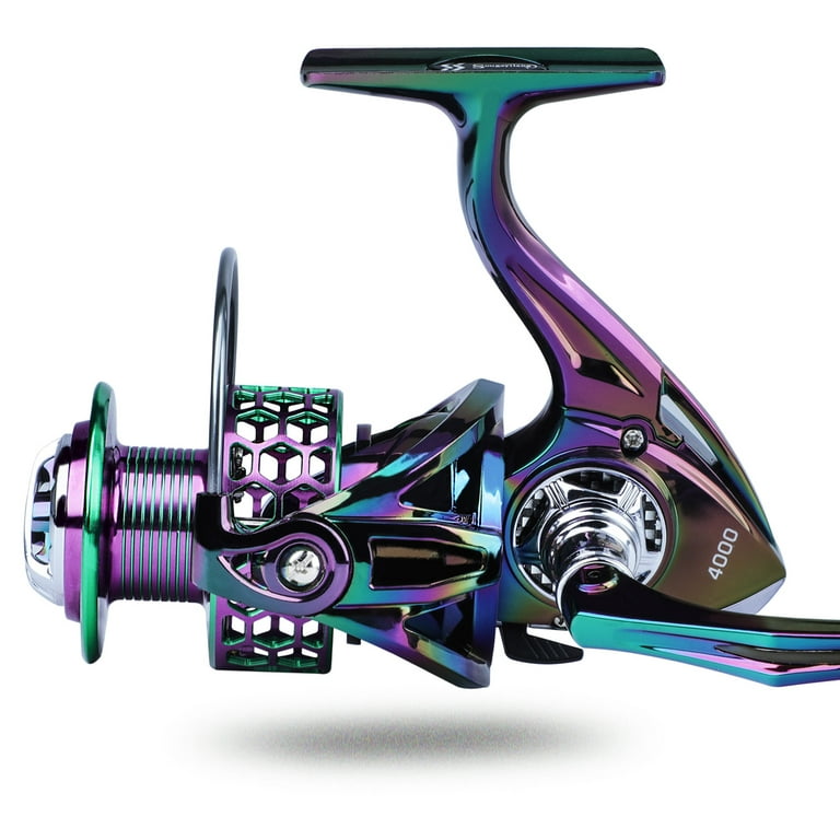 SALE]Sougayilang Colorful Fishing Reel 13 +1 BB Light Weight Ultra Smooth  Powerful Spinning Reels 