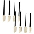 thumbnail image 1 of Oleegame 2PC Kitchen Utensils Set Four Piece Set Silicone Soft Scraper Food Grade High Temperature Multifunctional Household Baking Set Shovel Cake Spatula Black, 1 of 7