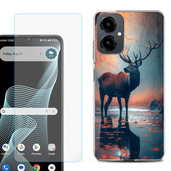 Shockproof Phone Case for ATT Propel 3 5G, by OneToughShield - Design 284