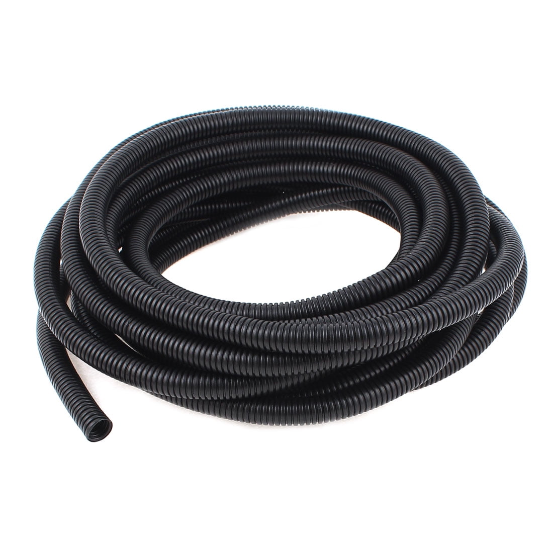 6.7M 22Ft 0.4" PVC Flexible Corrugated Tubing Hose Cable Sprial Pipe