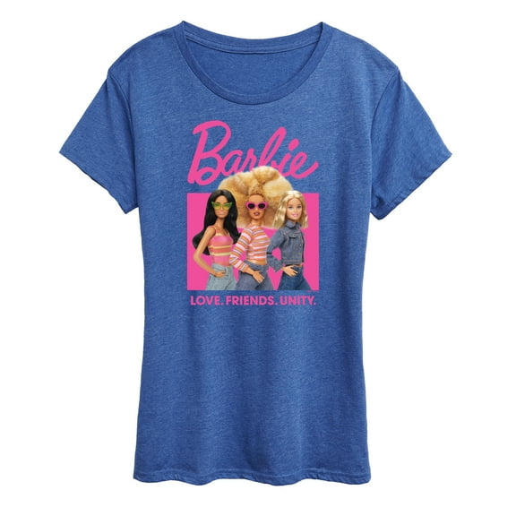 Barbie - Love Friends Unity - Women's Short Sleeve Graphic T-Shirt