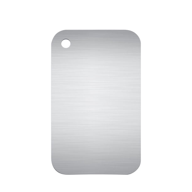 Pisexur Batería de cocina Tabla de cortar de acero inoxidable para la cocina del hogar