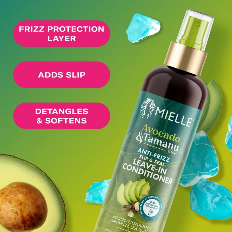 Mielle Avocado & Tamanu Anti-Frizz, Slip & Seal Leave-In