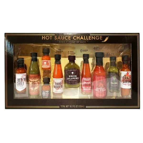 The Modern Gourmet Hot Sauce Challenge, 10 Count