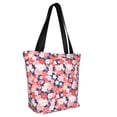 thumbnail image 2 of Bingfone Japanese Cherry Blossoms Women Shoulder Tote Bags Casual Bag Ladies Shopping Handbag, 2 of 8