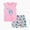 Girls Outfit Sets03 Light Pink, variant on Toddler Girls Summer Clothes Baby Kids 1T 2T 3T 4T Short Sleeve Letter T-Shirt Tops Shorts Outfits Sets Kaprioy Toddler Girl Summer Outfits