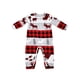 thumbnail image 1 of Qarigey Navidad Ropa de dormir Navidad Dibujos animados Impreso Loungewear Manga larga Pijama Bebé: 18-24M, 1 of 6