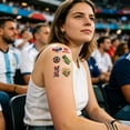 thumbnail image 4 of 10 PCS Football Temporary Tattoos, American Football Fake Tattoos for Birthday Party plies Sport Themed Tattoo Stickers for Boys Girls Party Bag Filler, 4 of 6