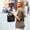 Black, variant on Lightweights Casual Canvas Tote Bag with Crossbody Strap, Multi-Pocket Shoulder Handbag, Durable & Wear-Resistants for Daily Work Shopping Women