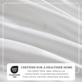 thumbnail image 3 of Solid Quilt Set - Lightweight, Soft, All-Season - 2-Piece Reversible Dot Stitched Bedding Set (Twin / Twin XL, White), 3 of 6