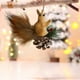 thumbnail image 5 of Adornos Navideos De Ardilla, Decoracin Para Colgar En El Rbol, Material Acrlico, Diseo Festivo, Para Navidad En El Hogar, Decoracin De Pared, Sonido Chirriante, Regalo Original, Ukhbmc, 5 of 9