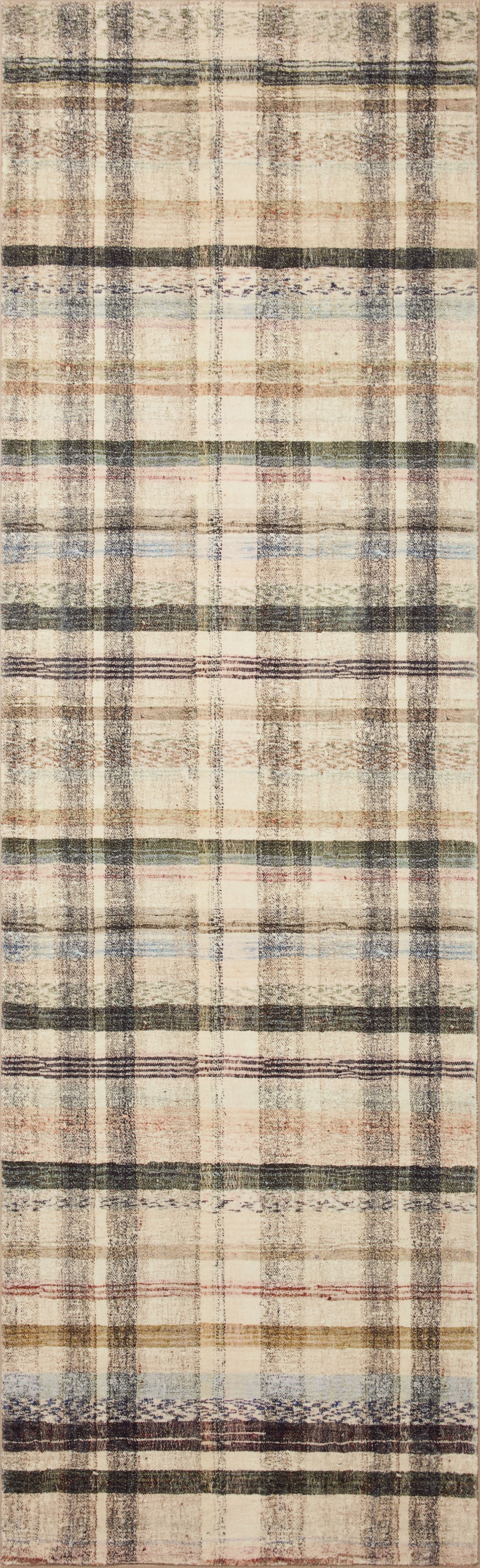 Chris Loves Julia x LoloiHumphrey Ivory / Multi 3'-6" x 5'-6" Accent Rug