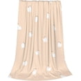 thumbnail image 2 of Yibo Cute Sheep Blanket Lightweight Soft Cozy Flannel Blankets Warm Luxury Bed Throws for Sofa Living Room, 2 of 9
