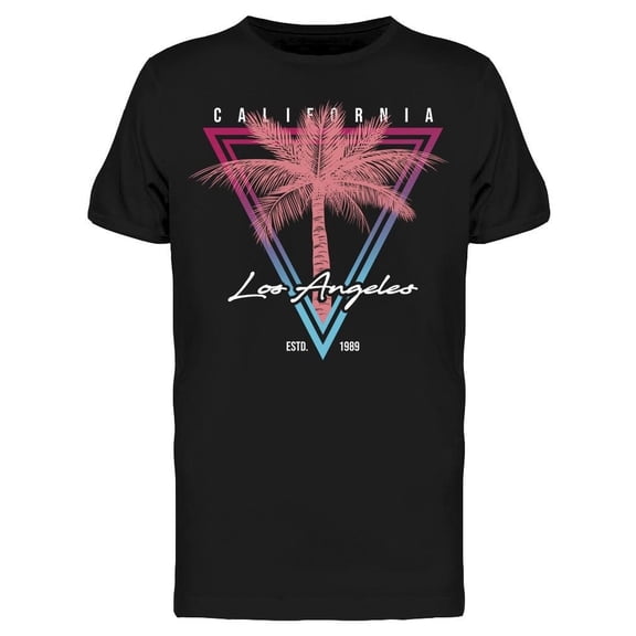 California L.a. Palm Tree Tee Men's -Image by Shutterstock