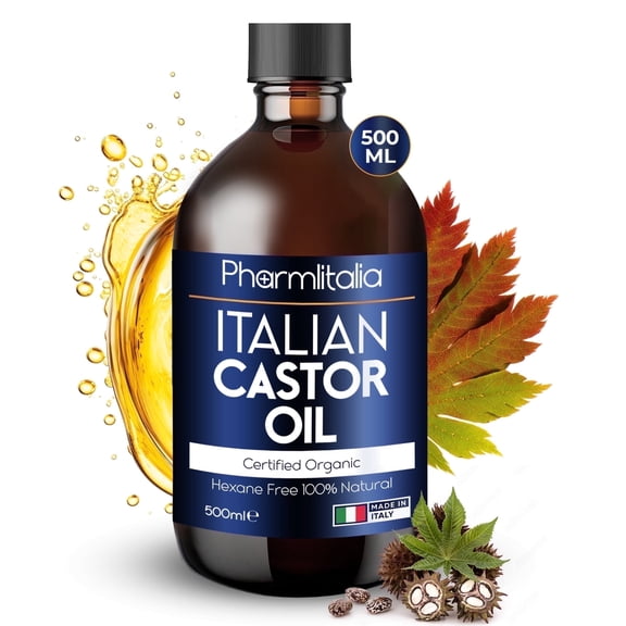 Pharmlitalia Organic Golden Castor Oil (1 pack)