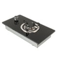 thumbnail image 3 of RV Gas Cooktop, Single  Gas Stove Stepless Adjustable Fire Easy To Clean Portable With 1.7m Pipe For Outdoors Party For, 3 of 8