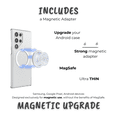 thumbnail image 4 of AKAM Agarre para celular compatible con MagSafe + Anillo adaptador magnético + Sticker bloqueador EMF, para Android y iPhone con MagSafe, 4 of 5
