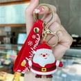 thumbnail image 3 of Honganda Christmas Keychain, Cute Santa Claus Hanging Pendant Keychain for Backpack Key Holiday Gift, 3 of 7