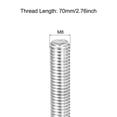 thumbnail image 2 of 30Pack Fully Threaded Rod M8 x 70mm 1.25mm Thread Pitch 304 Stainless Steel Right Hand Threaded Rods Bar Studs, 2 of 6