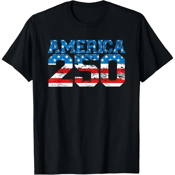 250 Years of Independence America 250th Years Anniversary T-Shirt