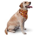 thumbnail image 2 of Naloa Almond Nuts Dog Bandanas 1PC Washable Triangle Dog Scarfs Premium Durable Fabric, for Small Medium Large Dogs and Cats, 2 of 6
